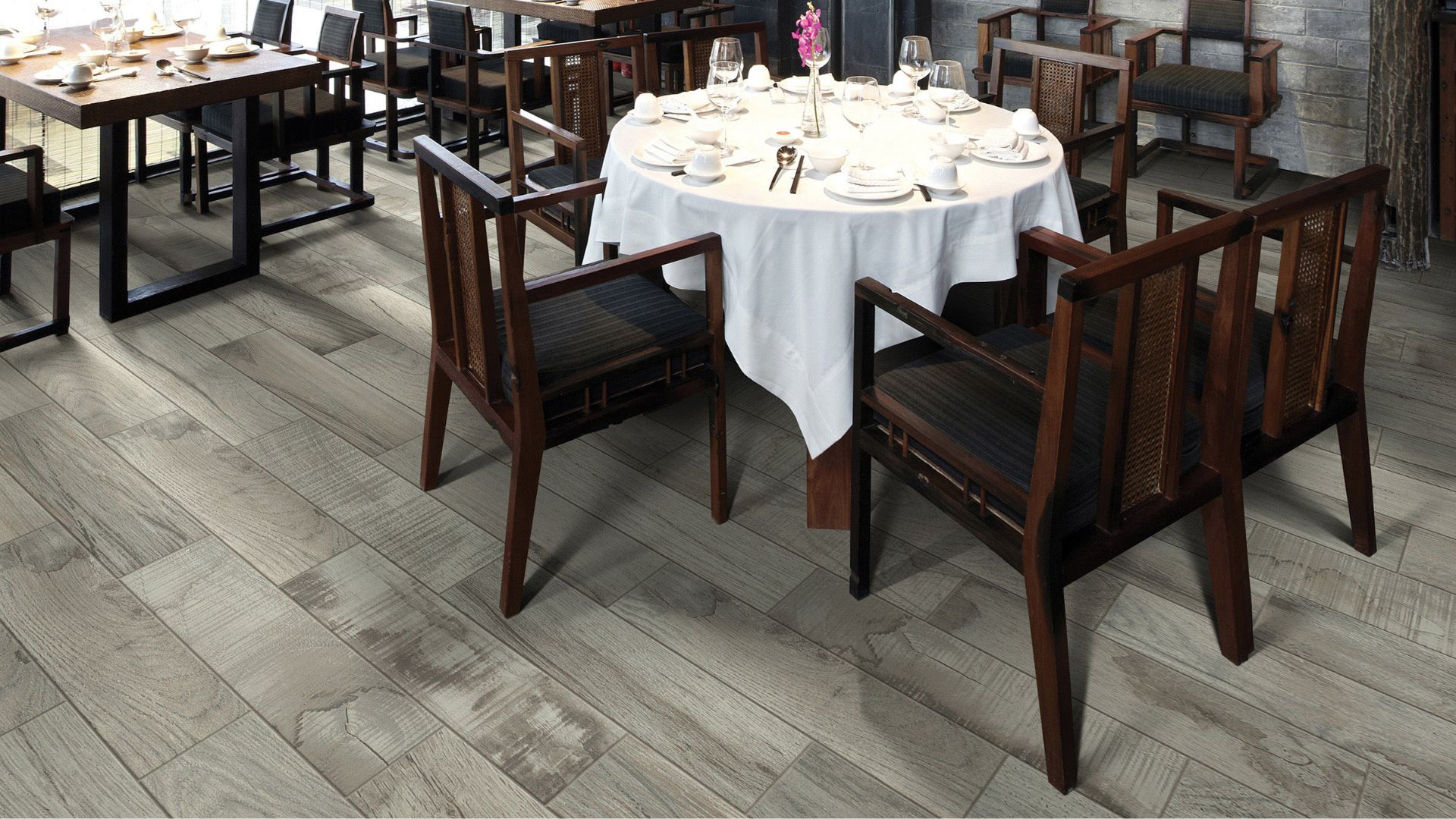 commercial flooring solutions for Hendersonville dining room